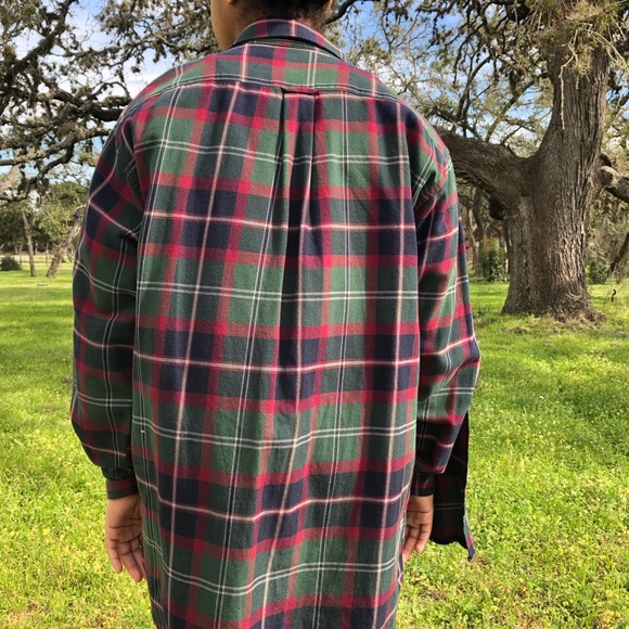 Plaid button up - Picture 3 of 3